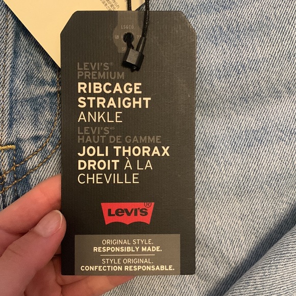 Ribcage straight ankle Levis jeans - Picture 6 of 7